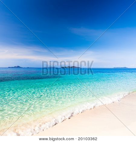 Tropical Beach Malcapuya