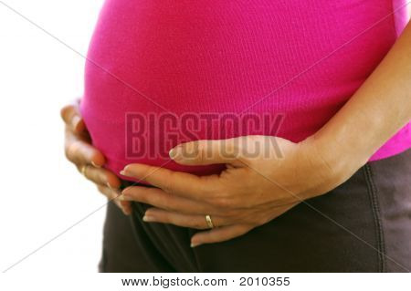 Schwangeren Bauch