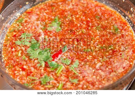 Thai Very Hot Spicy Chilli And Sour Dipping Sauce Recipe