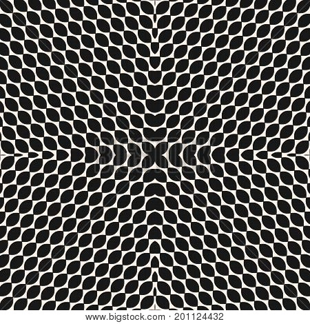 Cross geometric pattern with curved shapes, diagonal grid, mesh, lattice. Abstract monochrome texture. Repeat design for decoration, digital, covers. Mesh pattern, cross pattern, diagonal pattern, design pattern, fabric pattern.