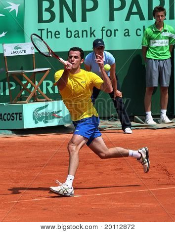 David Guez (fra) al Roland Garros 2011