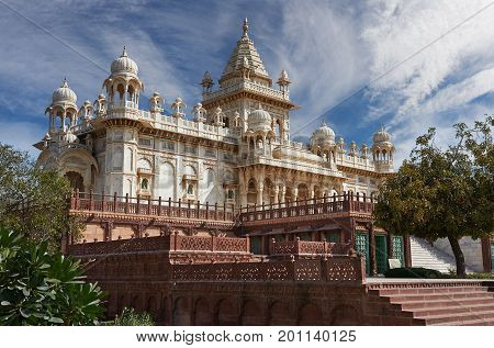 The Jaswant Thada Is A Cenotaph Located In Jodhpur, In The India