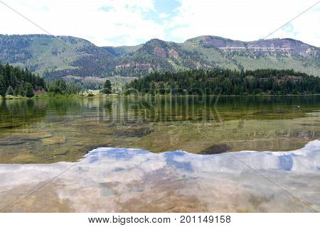 Summer at Haviland Lake in Durango, CO