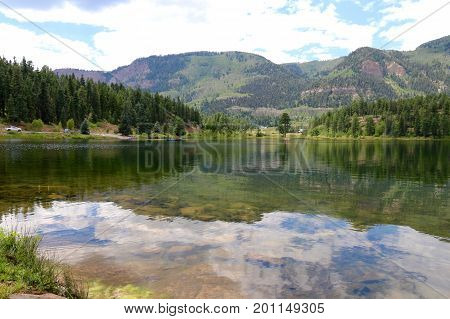 Summer at Haviland Lake in Durango, CO