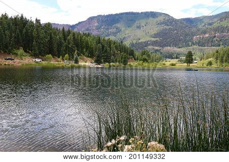 Summer at Haviland Lake in Durango, CO