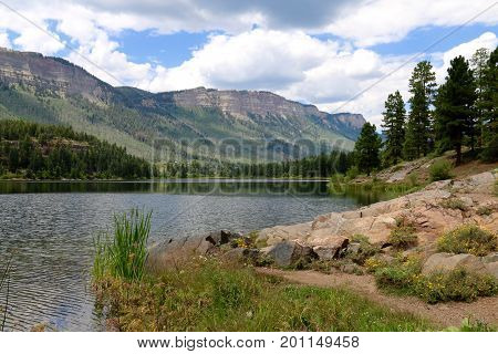 Summer at Haviland Lake in Durango, CO