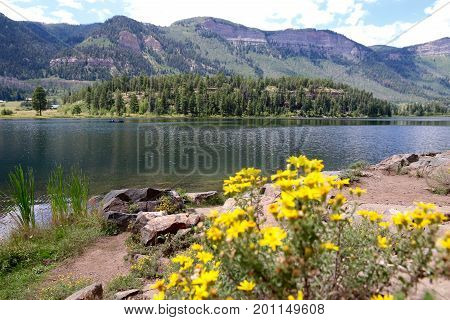 Summer at Haviland Lake in Durango, CO