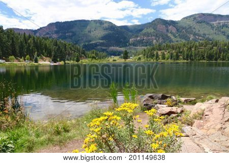 Summer at Haviland Lake in Durango, CO