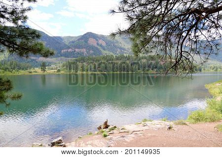 Summer at Haviland Lake in Durango, CO