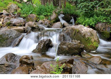 Creek at Elwood Pass in Pagosa Spring, Colorado