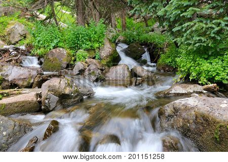 Creek at Elwood Pass in Pagosa Spring, Colorado