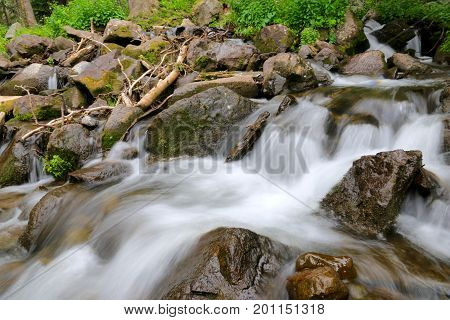 Creek at Elwood Pass in Pagosa Spring, Colorado