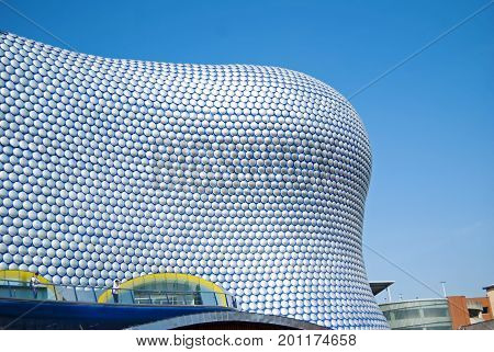 Birmingham, United Kingdom - May 12, 2016: Bullring Shopping Centre has won eight awards including the RIBA Award for Architecture 2004 and Destination of the Year Retail Week Awards 2004.