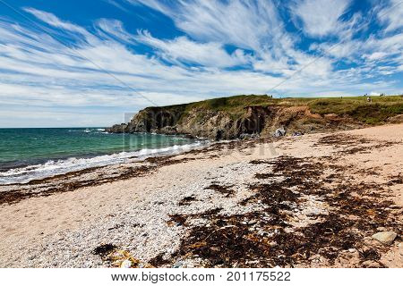 Leas Foot Sands Beach Thurlestone Devon England