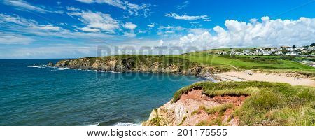 Leas Foot Sands Beach Thurlestone Devon England