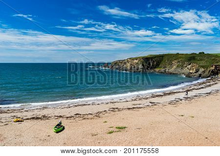 Leas Foot Sands Beach Thurlestone Devon England
