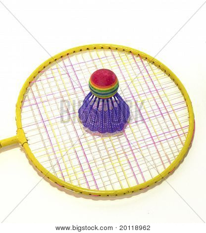 Badminton ketcher og Badmintonbold