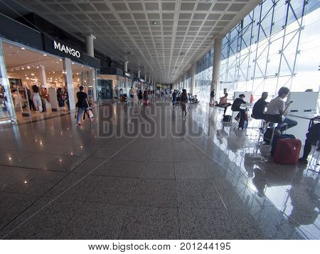 Airport In Barcelona Is One Of The Largest Airports