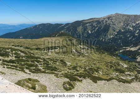 Amazing Landscape of Vasilashki lakes, Pirin Mountain, Bulgaria