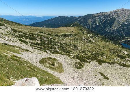 Amazing Landscape of Vasilashki lakes, Pirin Mountain, Bulgaria
