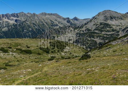 Amazing Landscape with Polezhan Peak and Strazhite, Pirin Mountain, Bulgaria