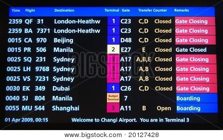 flight information