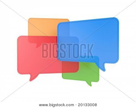 Speech bubbles