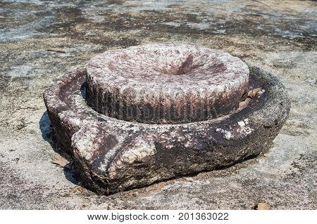 Ancient Pan Or Device Used At Tin Pewter Castings
