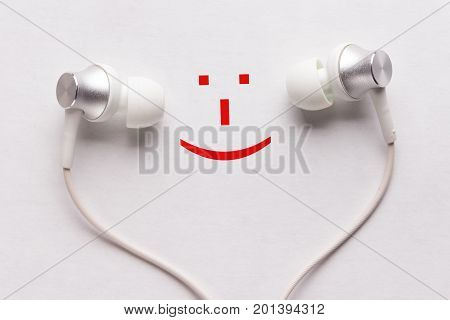 Happy Smile And Headphones