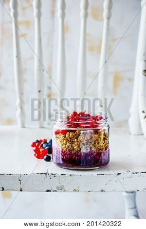 Granola, Blueberry And Currant
