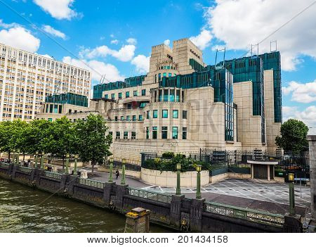 British Secret Service In London (hdr)