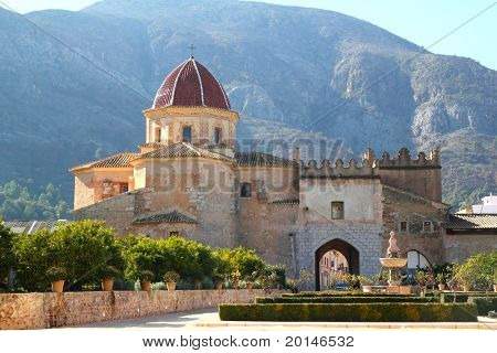 Santa Maria de la Valldigna Simat kloster Valencia Spanien monumenter