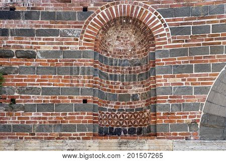 Zajecar Serbia - July 09 2017: The historical archaeological site of Felix Romuliana from the Roman Empire
