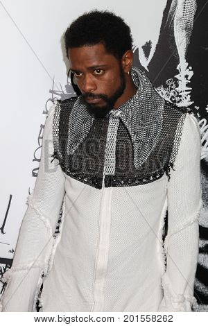 NEW YORK, NY - AUGUST 17: Actor Lakeith Stanfield attends the 'Death Note' New York premiere at AMC Loews Lincoln Square 13 theater on August 17, 2017 in New York City.