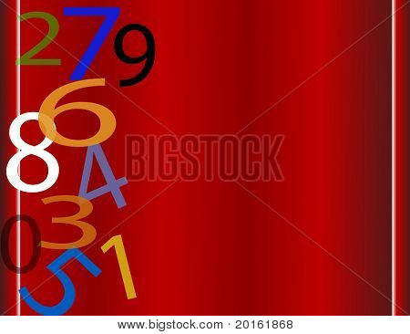 numery na składany gradientu