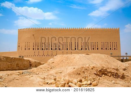 Streets of the old city Diriyah near Ar Riyadh, Kingdom of Saudi Arabia
