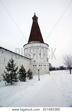 The suburban town of Volokolamsk. Moscow oblast. Russia