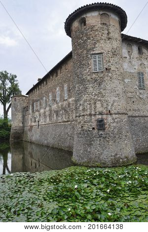 Lisignano (Piacenza Emilia Romagna Italy): the historic castle near Agazzano