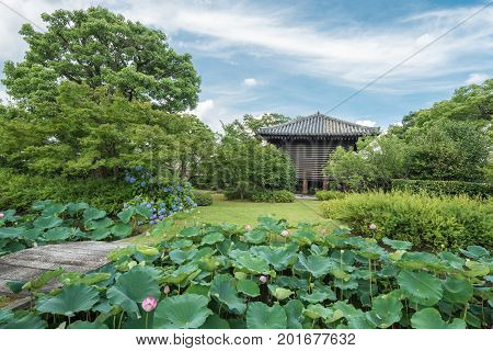 Hozo Treasure House at Toji Temple in Kyoto Japan