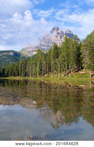 Climbing In Tre Cime Di Lavaredo In Dolomites