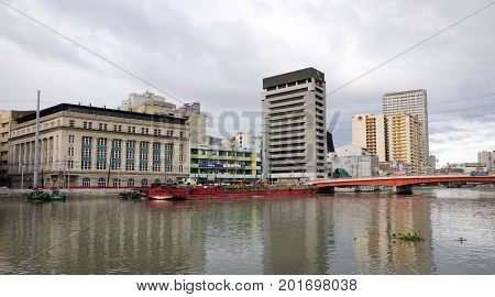 Cityscape Of Manila, Philippines