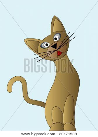 vettore di Kitty cat