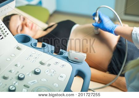 .Ultrasound machine doctor