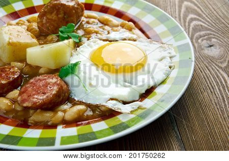 Cachupa - dish from the Cape Verde islands West Africa.African cuisine