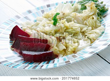 lapskoussi - Finnish version labskaus  close up   homemade  healthy, meal