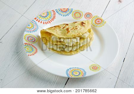 Qistibi. Roasted Flatbreads With Potatoes