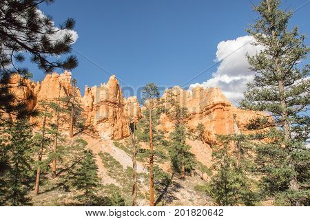 View from the Navajo Loop Trail in Bryce Canyon National Park, UT
