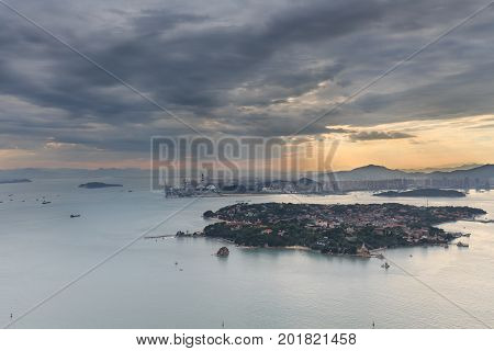 Xiamen Gulangyu Island In Xiamen City China