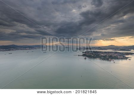 Xiamen Gulangyu Island In Xiamen City China