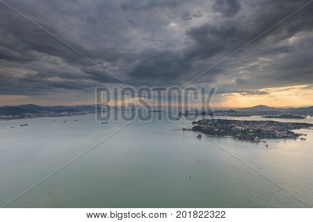 Xiamen Gulangyu Island In Xiamen City China